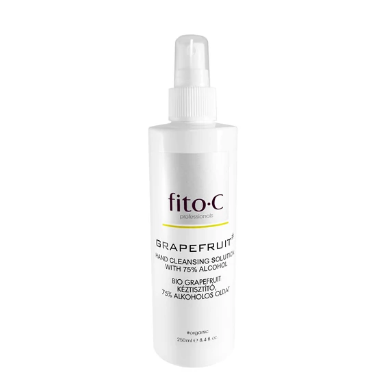Fito.C Bio grapefruit kéztisztító 75% alkoholos oldat spray, 250 ml