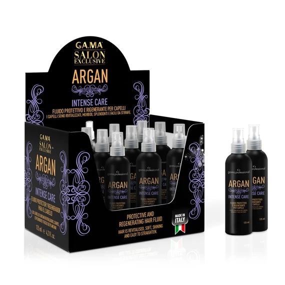 Gama intenzív Argán olajos hajban hagyható hajápoló és hővédő spray
