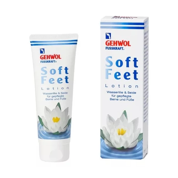 Gehwol Fusskraft Soft Feet liliomos krém fáradt, fájó lábra, 125 ml