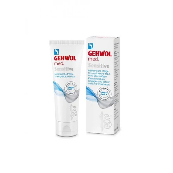 Gehwol Med Sensitive lábkrém, 75 ml