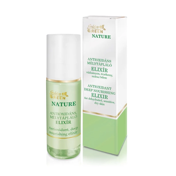 Golden Green Nature antioxidáns mélytápláló elixír, 30 ml