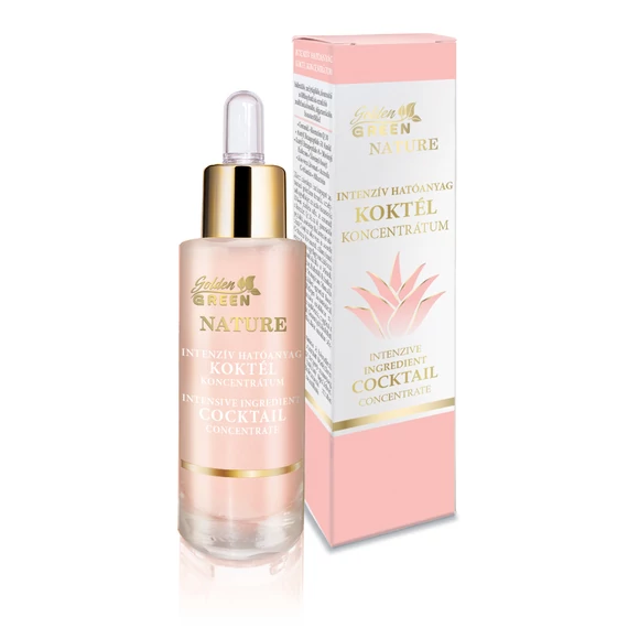 Golden Green Nature intenzív hatóanyag koktél koncentrátum, 30 ml