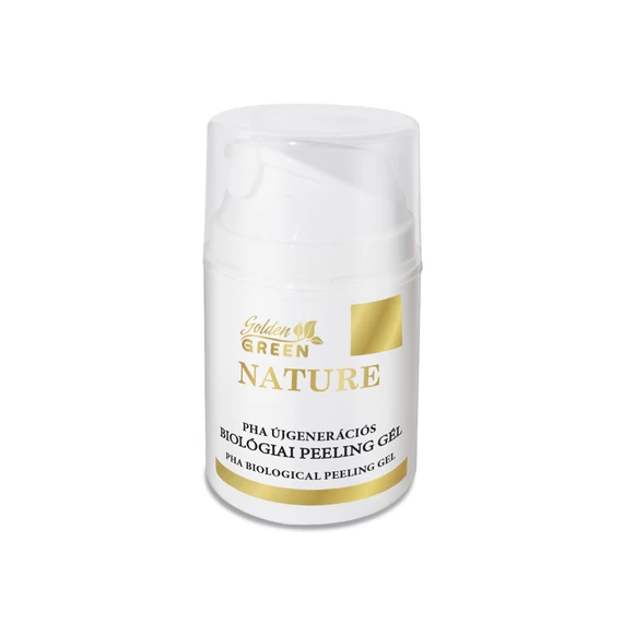 Golden Green Nature pHA újgenerációs biológiai peeling gél, 50 ml