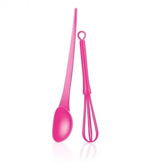 Hair Care Mixer hajfesték keverő és mérő, pink