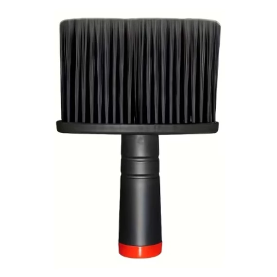 Hair Power fekete-piros ovális nyakszirtkefe