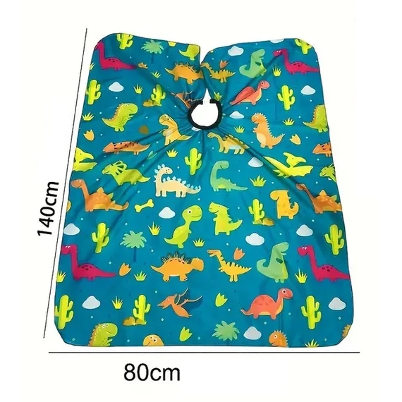 Hair Power kék dinoszaurusz gyerek beterítőkendő