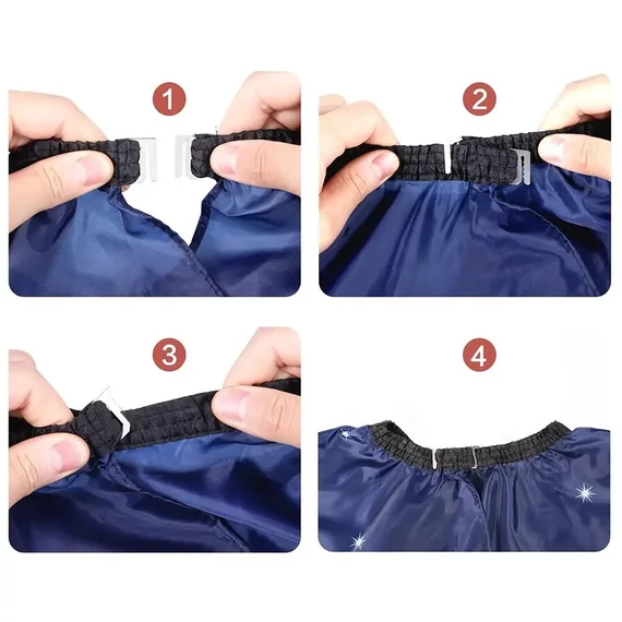 Hair Power kék dinoszaurusz gyerek beterítőkendő