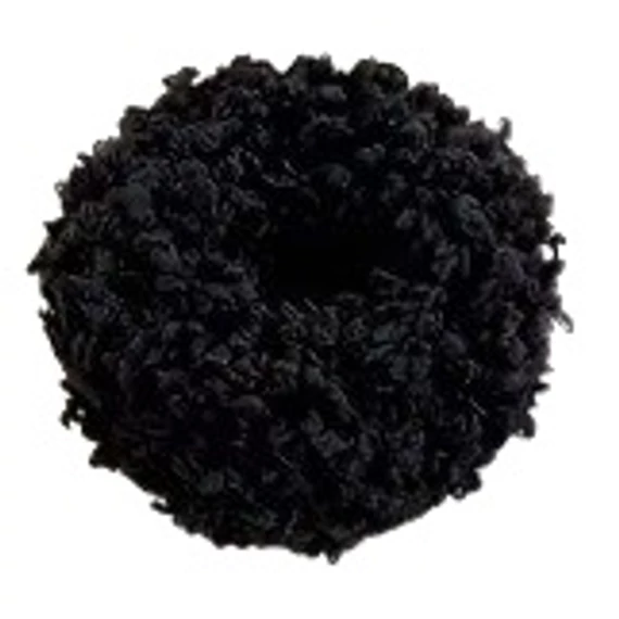 Hair Power plüss hajgumi, fekete