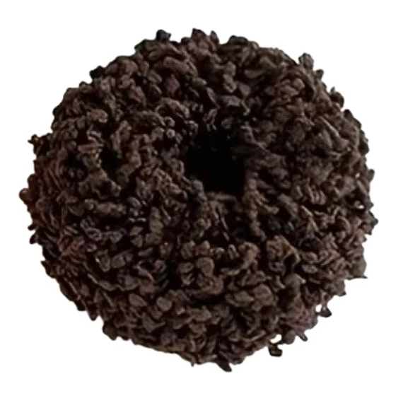 Hair Power plüss hajgumi, sötétbarna