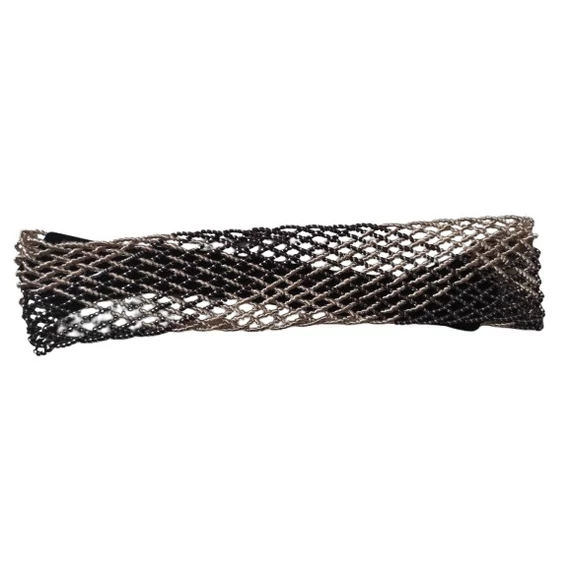 Hair Power Sparkling fejpánt, Black-Gold