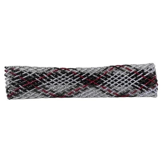 Hair Power Sparkling fejpánt, Black-White-Red