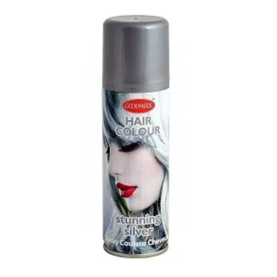 Hair Power színes hajlakk ezüst, 125 ml