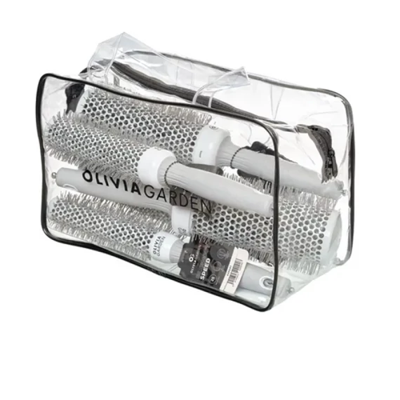 Olivia Garden Expert Speed White & Grey körkefe szett