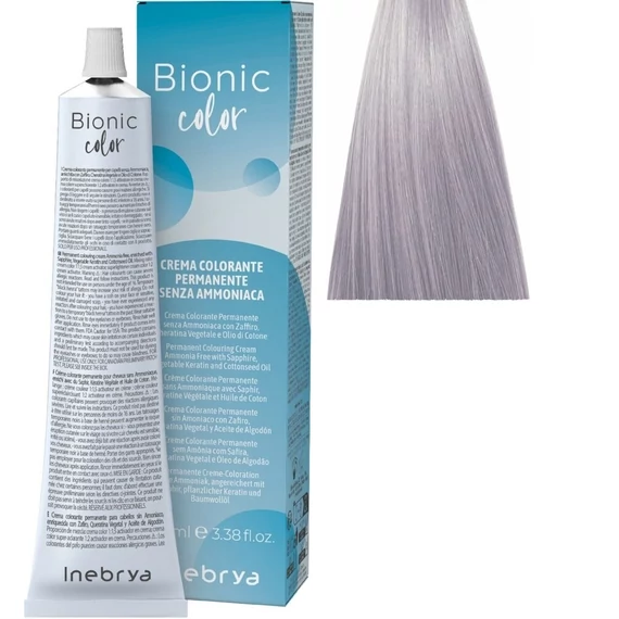 Inebrya Bionic Color ammóniamentes és PPD-mentes hajfesték 11.12