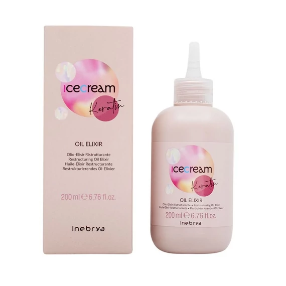 Inebrya Ice Cream Keratin Oil Elixir, 200 ml
