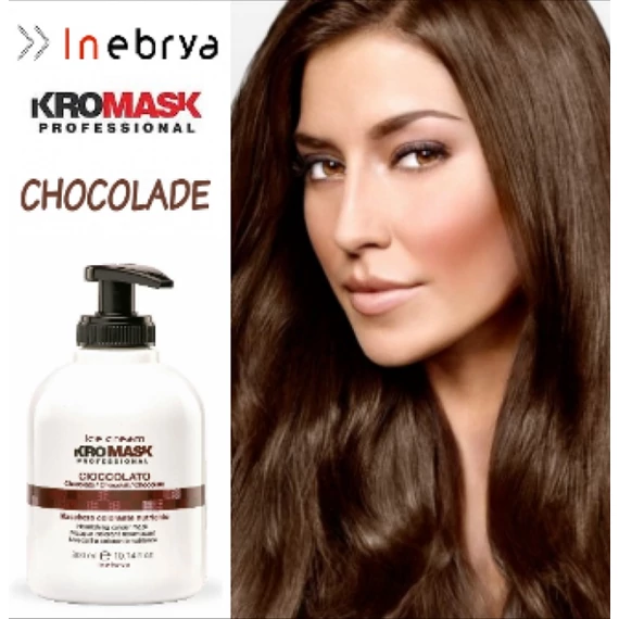 Inebrya Kromask hajszínező hajpakolás, Chocolate, 250 ml