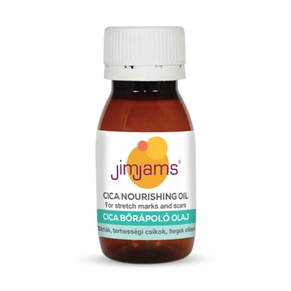 JimJams CICA bőrápoló olaj striák, terhességi csíkok, hegek ellen, 50 ml