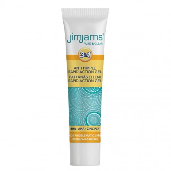 JimJams Pure & Clear Pattanás elleni rapid action gél, 15ml