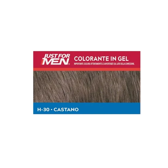 Just For Men Shampoo Colorante férfi hajszínező gél, barna H-30