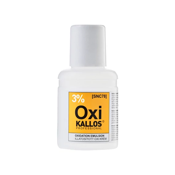 Kallos KJMN hidrogén peroxid emulzió 3%, 100 ml