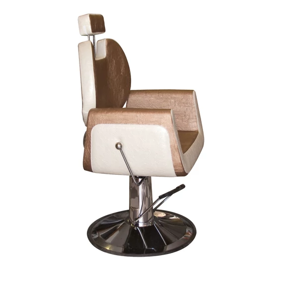 Gold Selective Salon férfi hajvágószék arany-krém SX-926