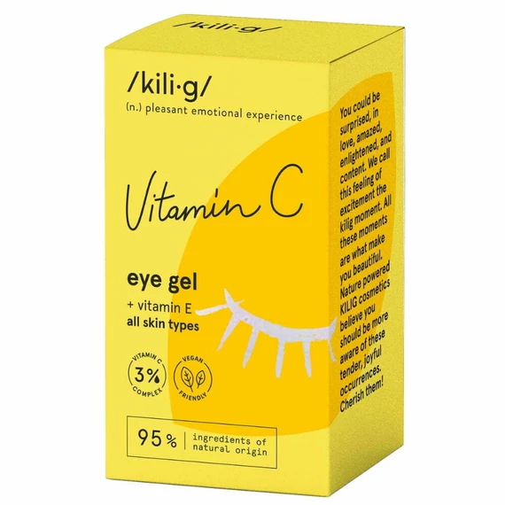 Kili.g szemkörnyékápoló gél C-vitaminnal