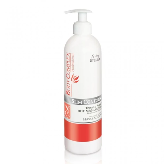 Lady Stella Body Complex Slim Contour Thermo Active zsírégető, cellulitkezelő masszázsolaj, 500 ml