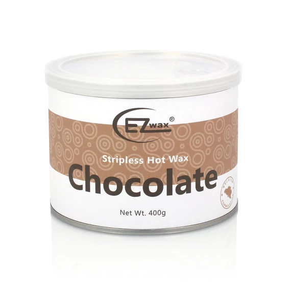 Lady Stella  Ezwax Premium elasztikus lehúzócsík nélküli konzervgyanta, Csokoládé, 400 ml