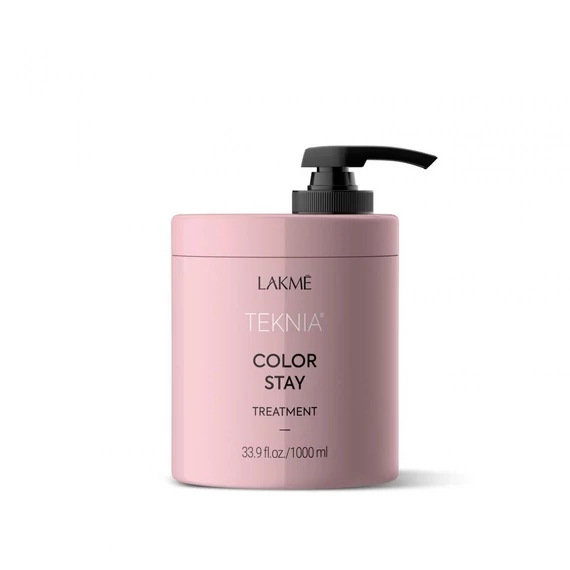 Lakme Teknia Color Stay színvédő pakolás festett hajra, 1000 ml