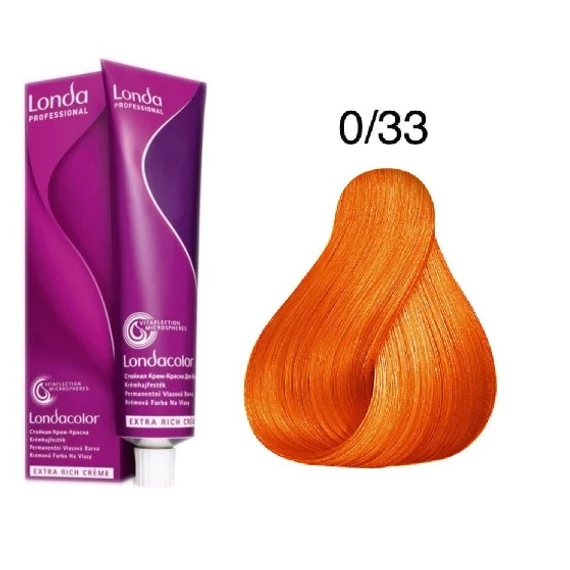 Londa Color krémhajfesték 60 ml, 0/33