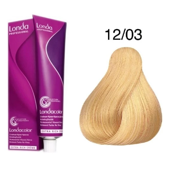 Londa Color krémhajfesték 60 ml, 12/03