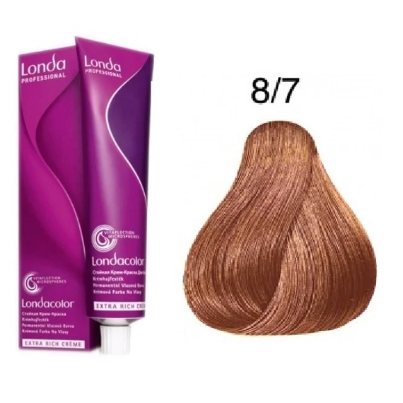 Londa Color krémhajfesték, 8/7