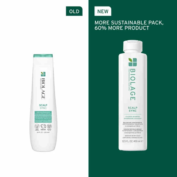 Matrix Biolage ScalpSync Calming nyugtató sampon érzékeny fejbőrre, 400 ml