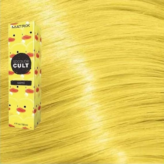 Matrix SoColor Cult Direct Semi Permanent hajszínező Yellow