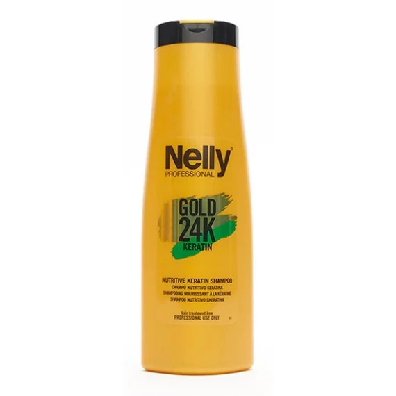 Nelly 24K tápláló sampon keratinnal, 400 ml