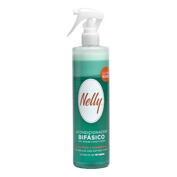 Nelly kétfázisú instant hajkondicionáló göndör hajra, 400 ml