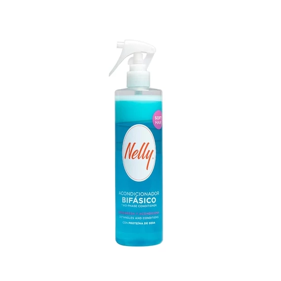 Nelly kétfázisú instant hajkondicionáló kagylóselyem kivonattal, 400 ml