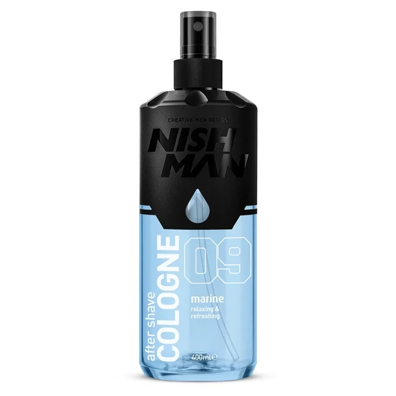 Nish Man After Shave Lotion Cologne 09 Marine borotválkozás utáni folyadék, 400ml