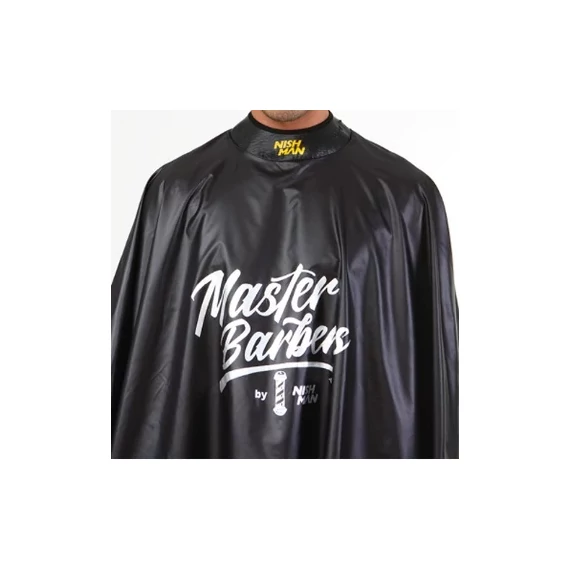Nish Man Premium Master Barbers beterítő, fekete