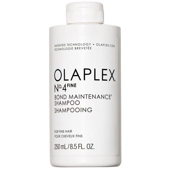 Olaplex No. 4 Fine Bond Maintenance hajmegújító sampon vékonyszálú hajra, 250 ml