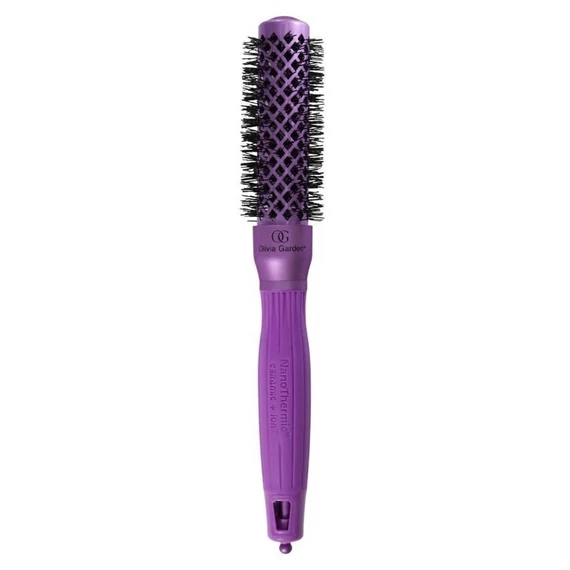 Olivia Garden Ceramic+Ion Nano Thermic Violet Valentine körkefe NT-24