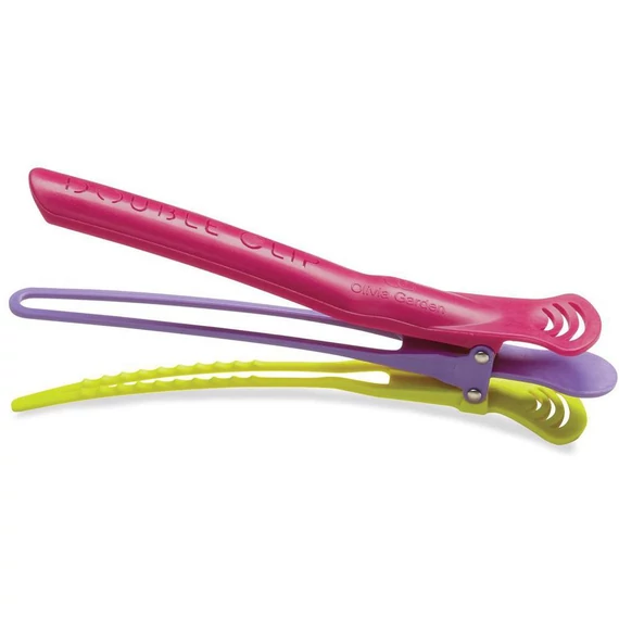 Olivia Garden Double Clip feltűző csipesz