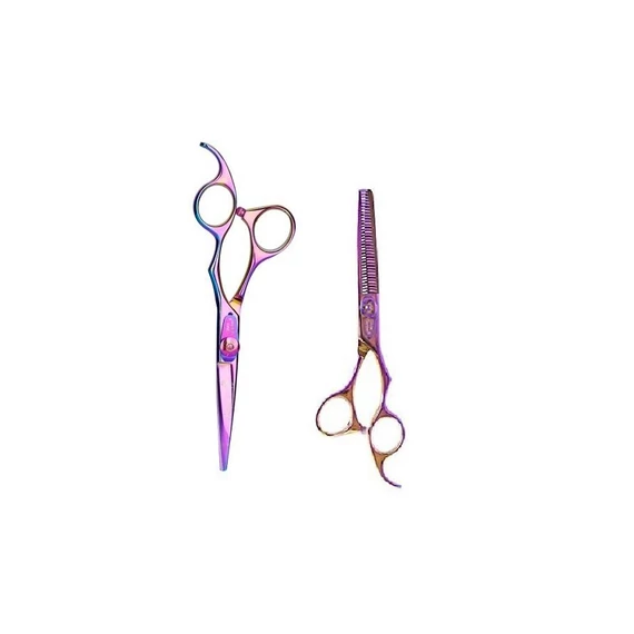 Olivia Garden Silkcut Pink olló szett, 5,75 és 6,35