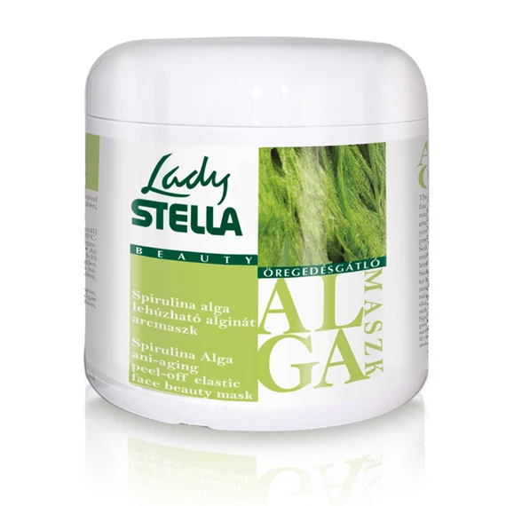 Lady Stella Spirulina alga öregedésgátló lehúzható alginát pormaszk, 200 g