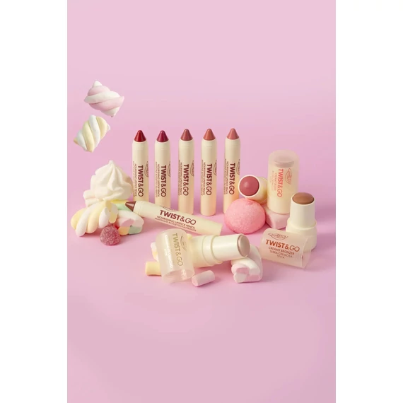 puroBIO Twist & Go tápláló rúzsceruza 2,9g, 503 homokrózsaszín