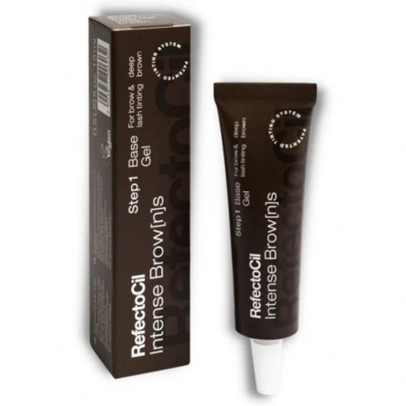 RefectoCil Intense Brow[n]s csokolédébarna szempilla- és szemöldökfestő gél, 15 ml