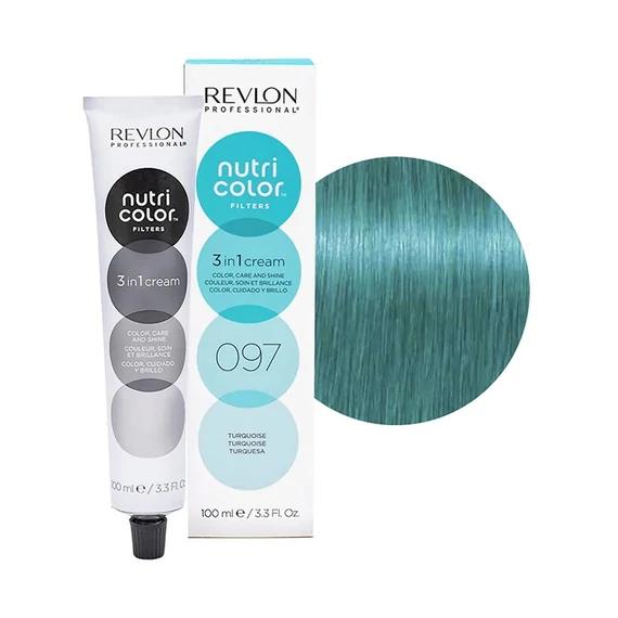 Revlon Nutri Color Creme színező hajpakolás 097 Türkiz, 100 ml