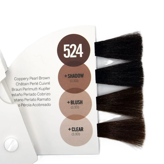 Revlon Nutri Color Creme színező hajpakolás 524 Rezes gyöngyház barna, 100 ml