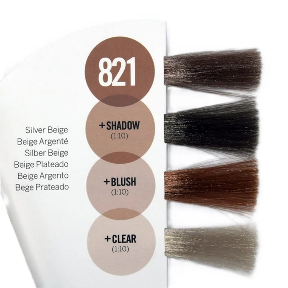 Revlon Nutri Color Creme színező hajpakolás 821 Ezüstös bézs, 100 ml
