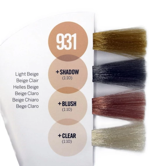 Revlon Nutri Color Creme színező hajpakolás 931 Light Beige, 240 ml